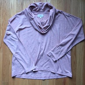LOFT Lou and Grey Cowell Neck Shirt